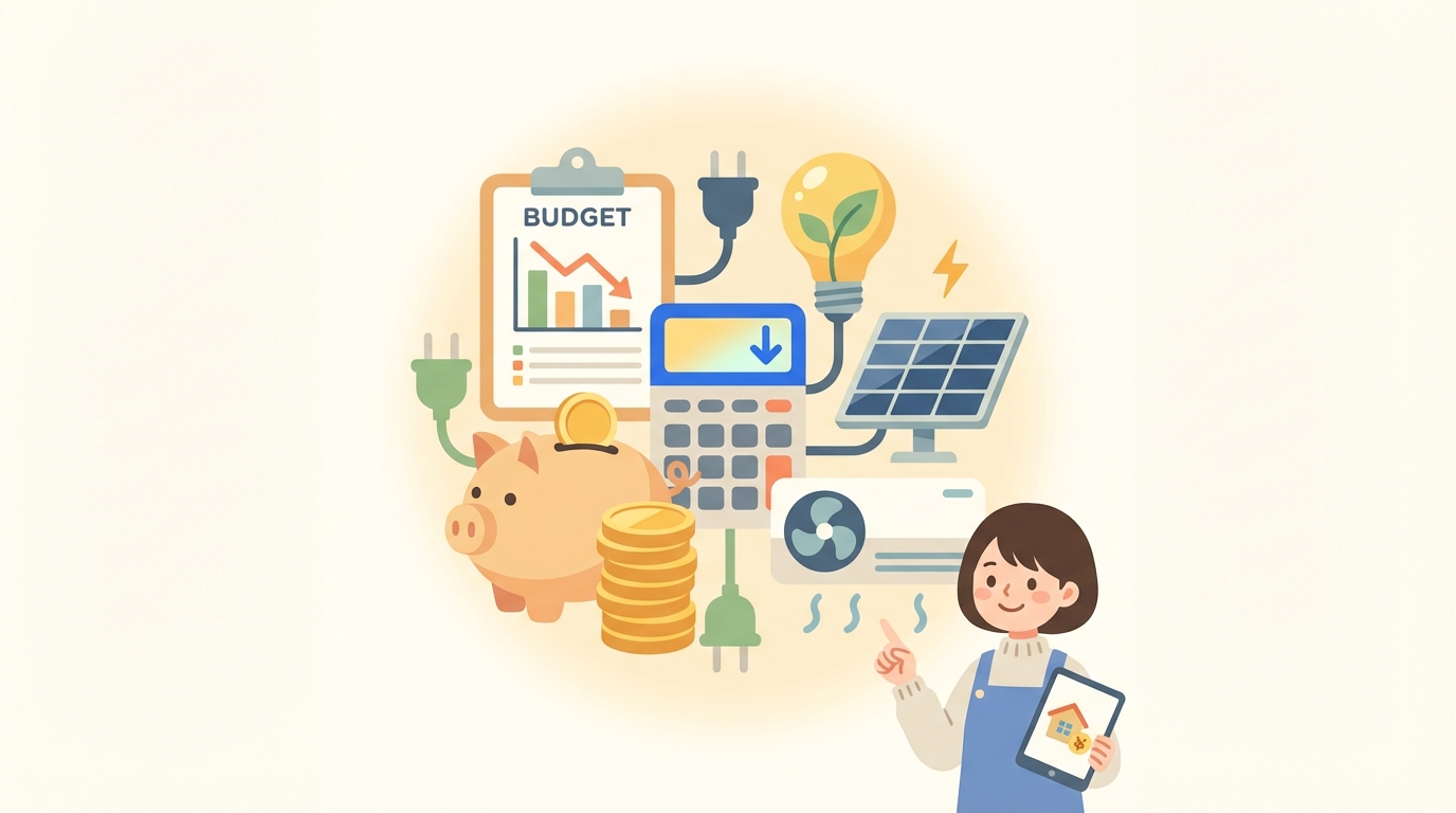 電気代 節約 方法 アイキャッチ画像