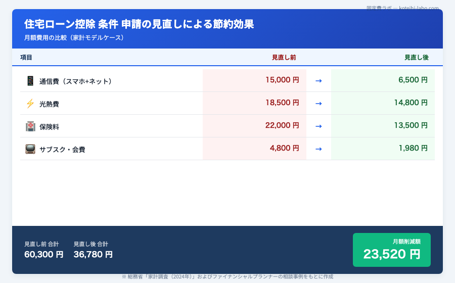 住宅ローン控除 条件 申請 - 住宅ローン控除、あなたは最大限活用できていますか？FPが教える節税と家計改善の秘訣のイメージ
