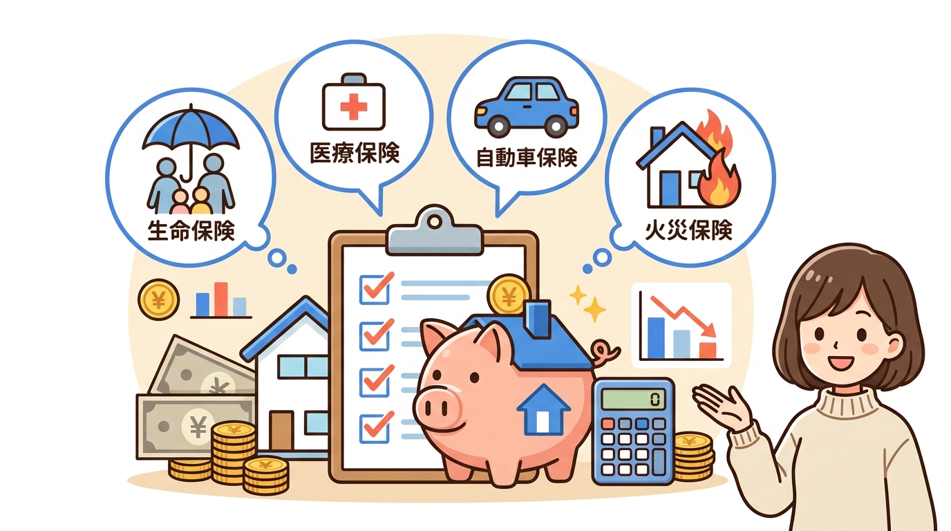 保険 見直し チェックリスト アイキャッチ画像