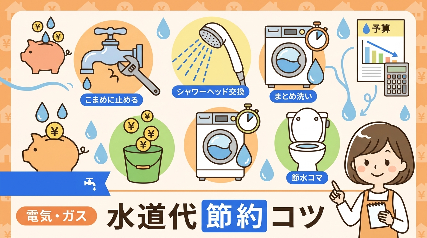 水道代 節約 コツ アイキャッチ画像