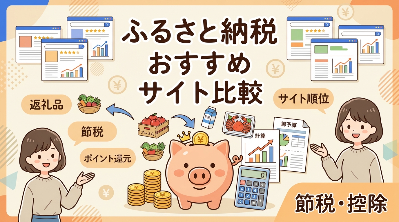 ふるさと納税 おすすめ サイト 比較 アイキャッチ画像