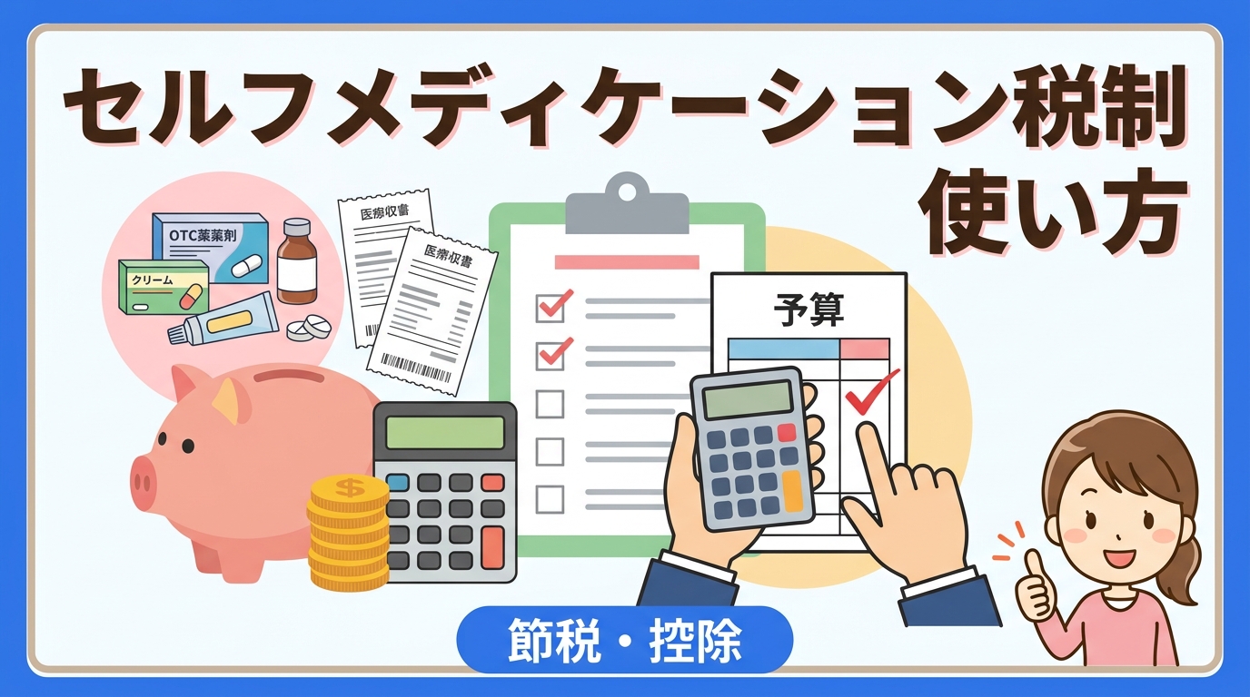 セルフメディケーション税制 使い方 アイキャッチ画像